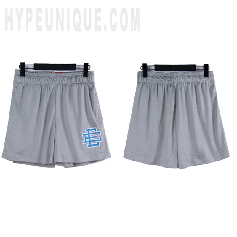 The gray shorts