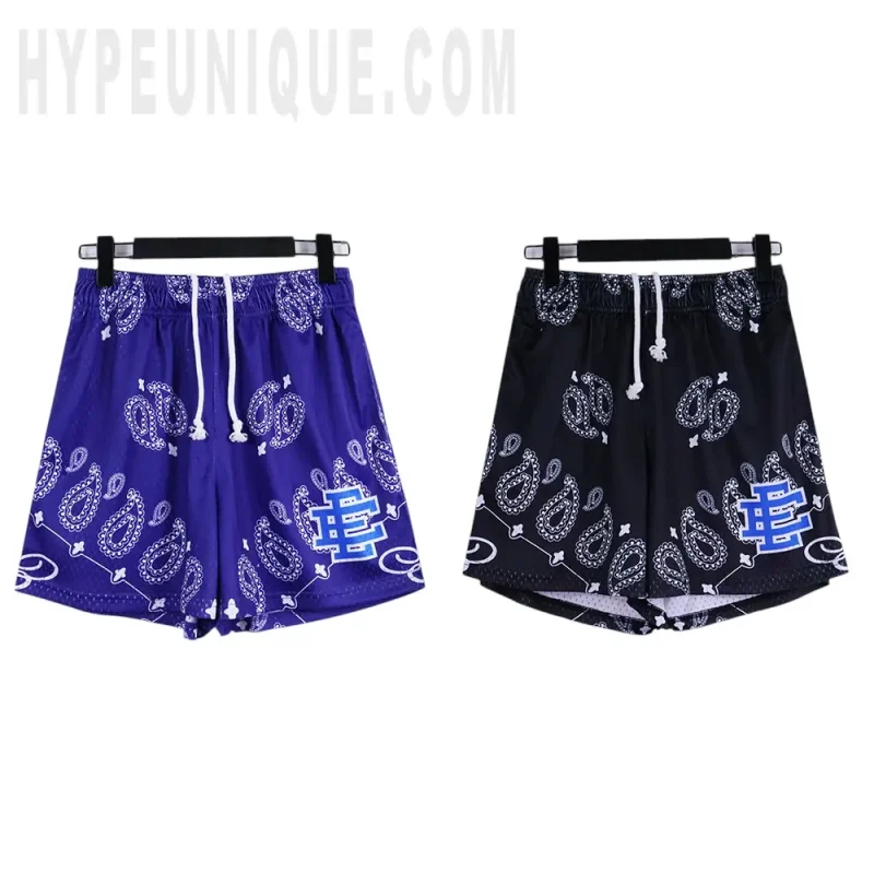Eric Emanuel Paisley Mesh Shorts