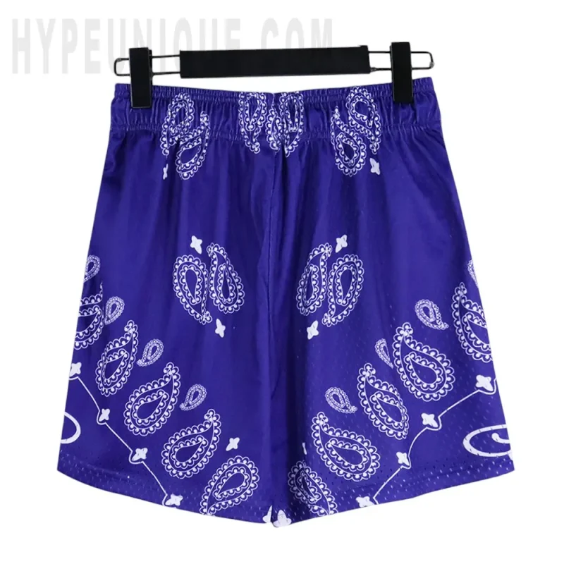 The purple shorts