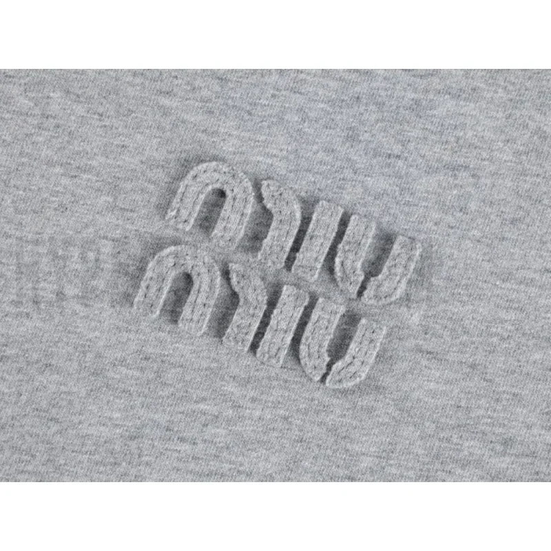 Embroidered graphic on the front of the clothes