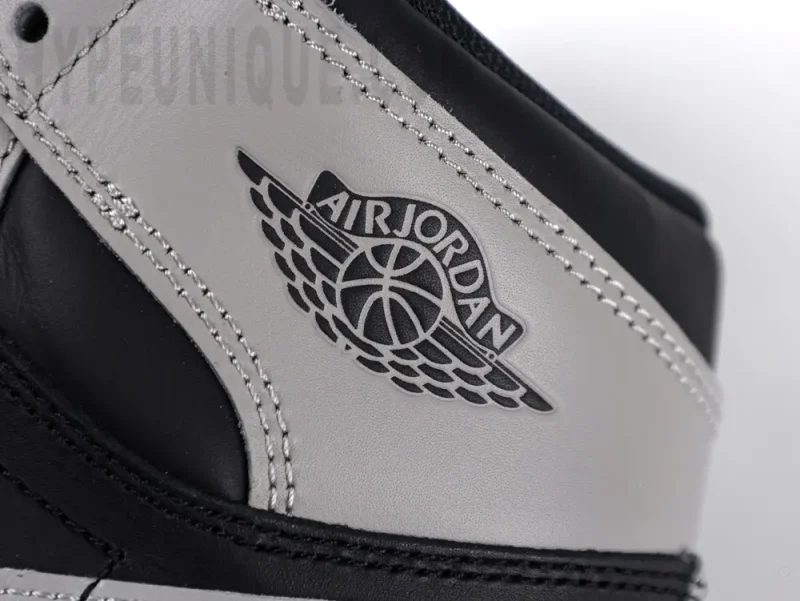 the black swoosh