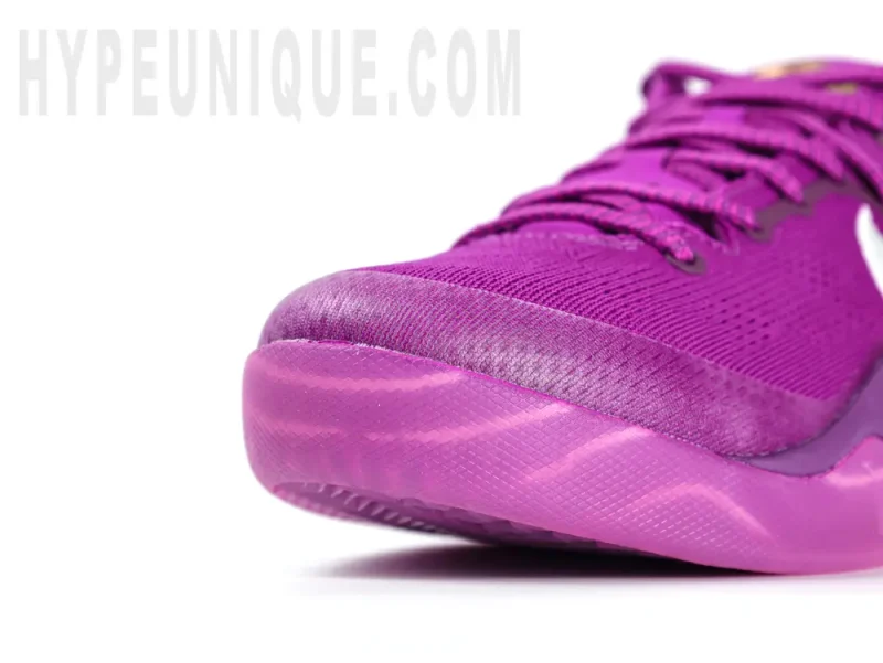 the purple toe box