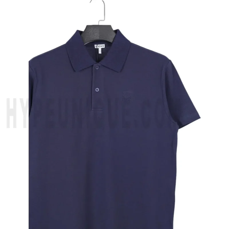 The front of the blue clothes