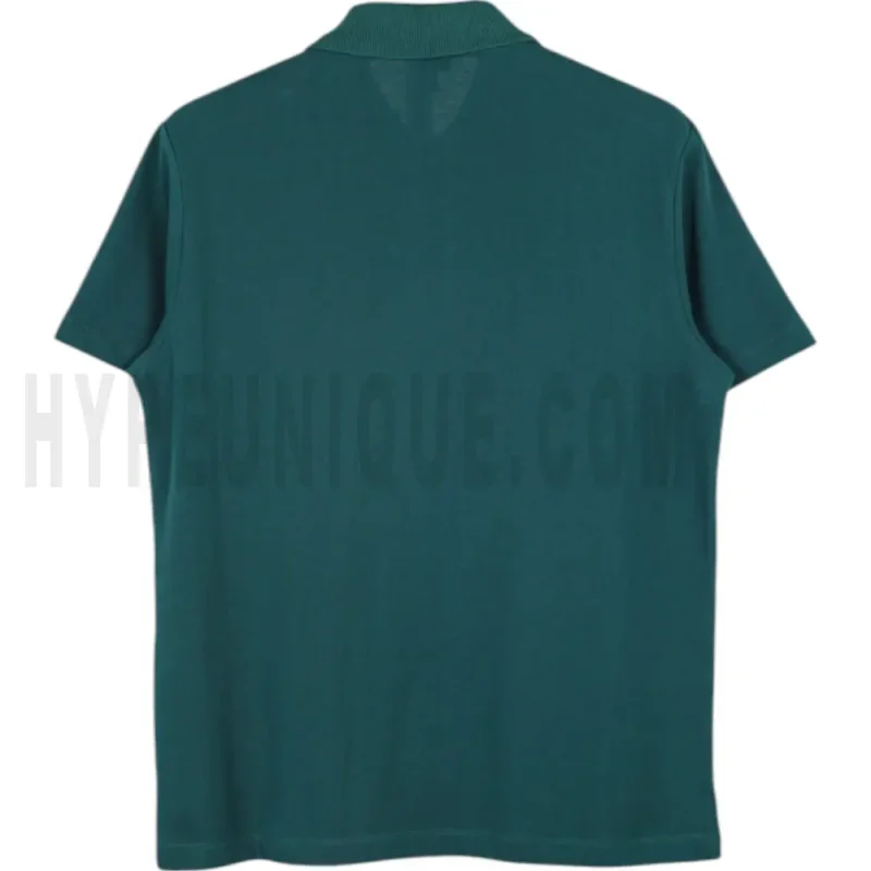 The back of the green clothes
