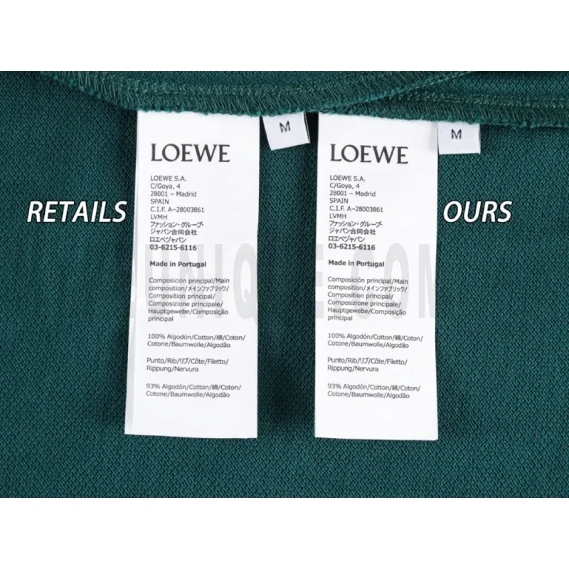 Washing Label Comparison Diagram