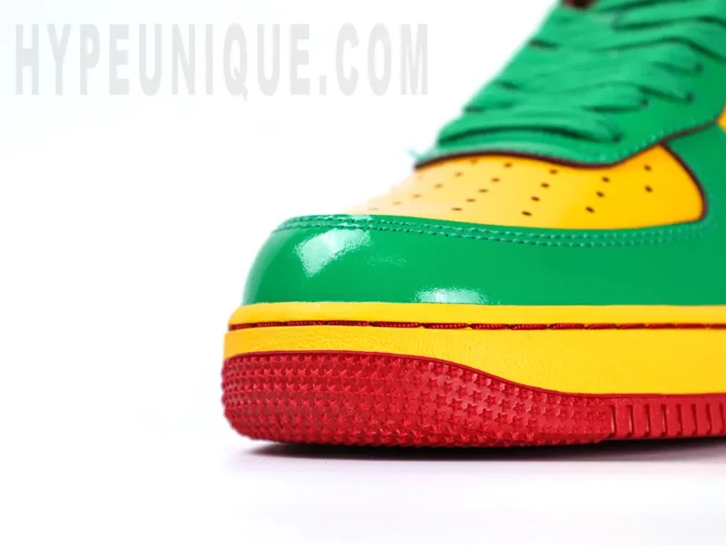 the green toe box