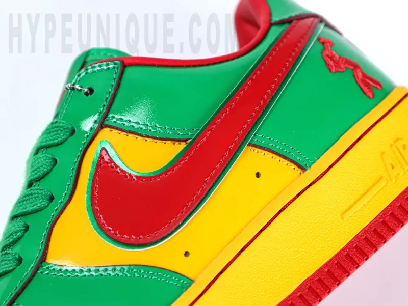 the red swoosh