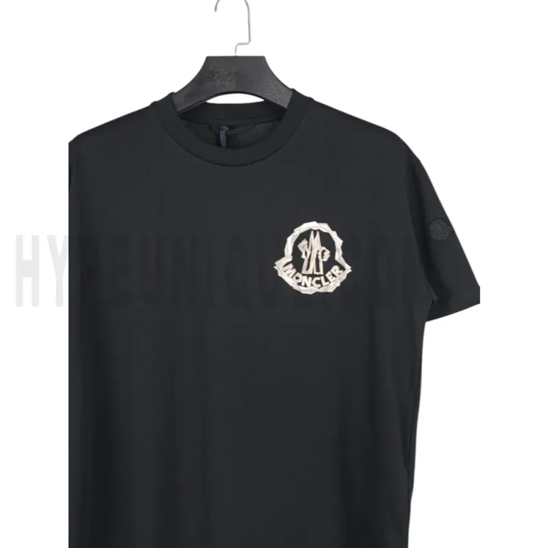 The front of the black clothes