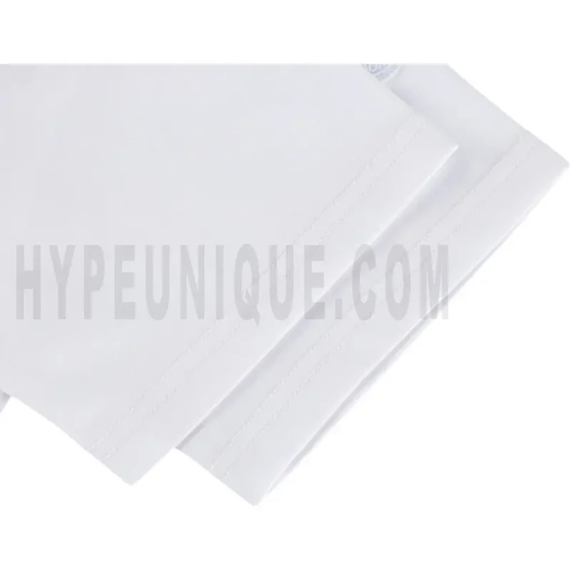 The sleeves of the white clothes