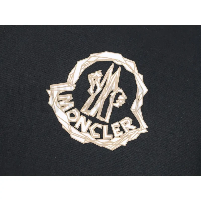 Embroidered graphic on the side of the T-shirt