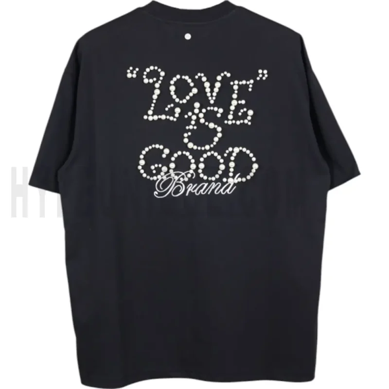 The back of the black clothes