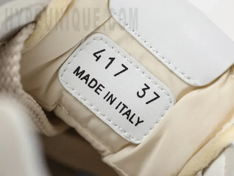 the size label