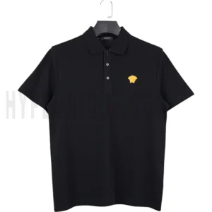 Medusa Embroidered Polo T-Shirt