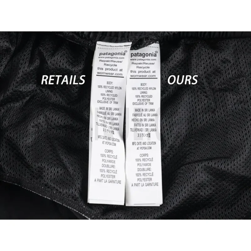 Washing Label Comparison Diagram