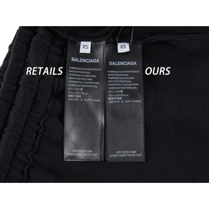 Washing Label Comparison Diagram