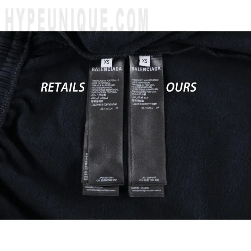 Washing Label Comparison Diagram