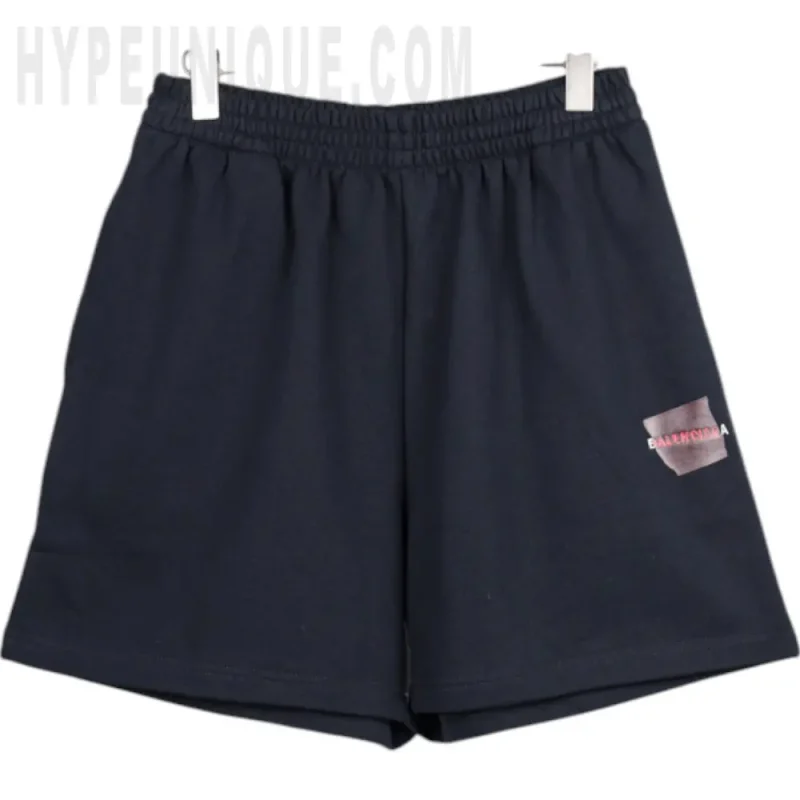 Men's Taped Back Shorts in Faded