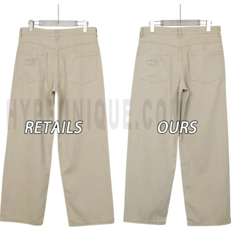 Back View Comparison Chart
