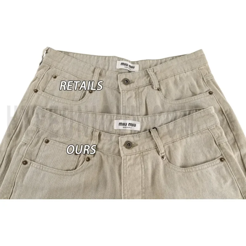Waistband detail image of the pants