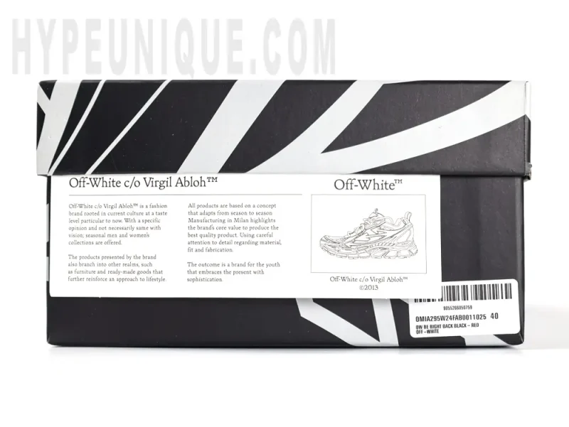Zebra shoe box