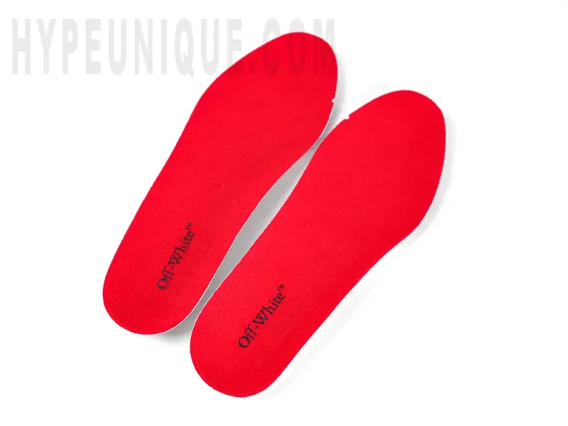 the red insole