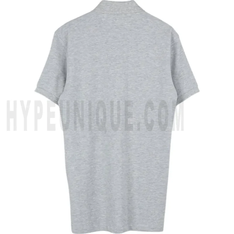 The back of the gray clothes