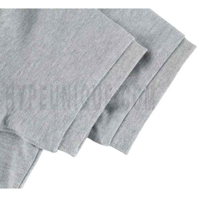 The sleeves of the gray clothes
