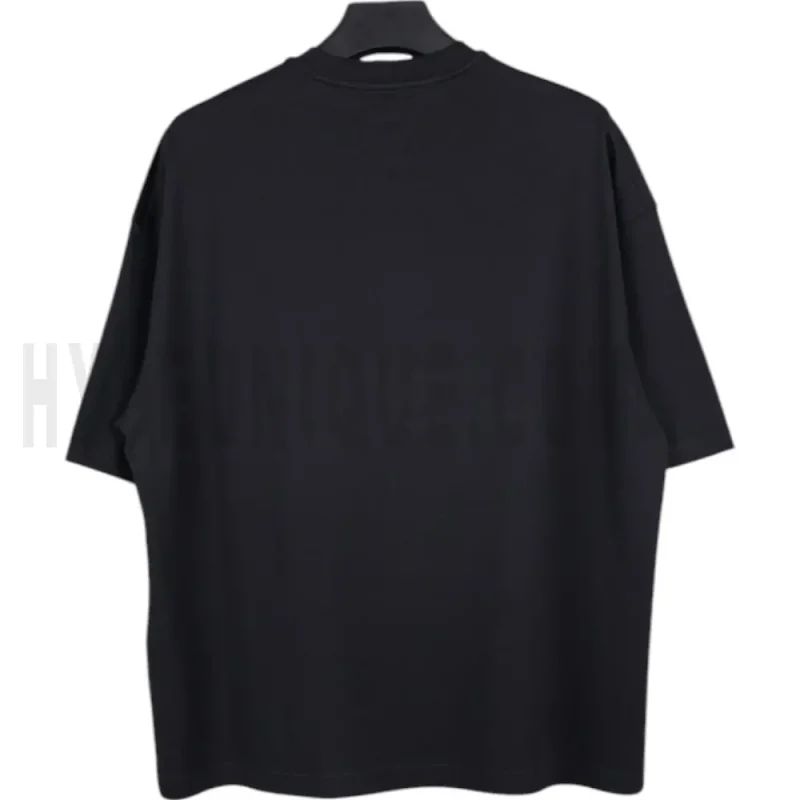 The back of the black clothes