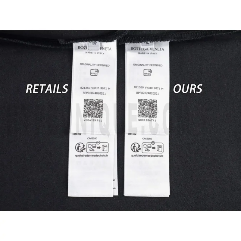 Washing Label Comparison Diagram