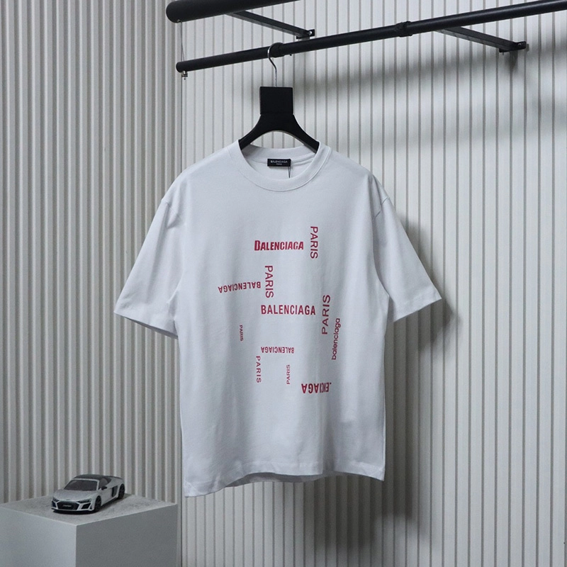 Pink Letter Logo Print T-Shirt