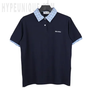 Piqué And Poplin Polo Shirt
