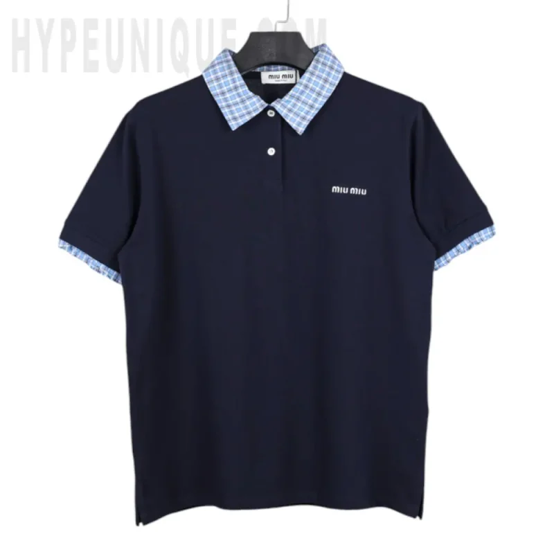 Piqué And Poplin Polo Shirt