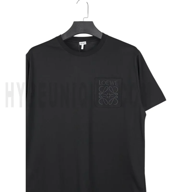 The front of the black clothes