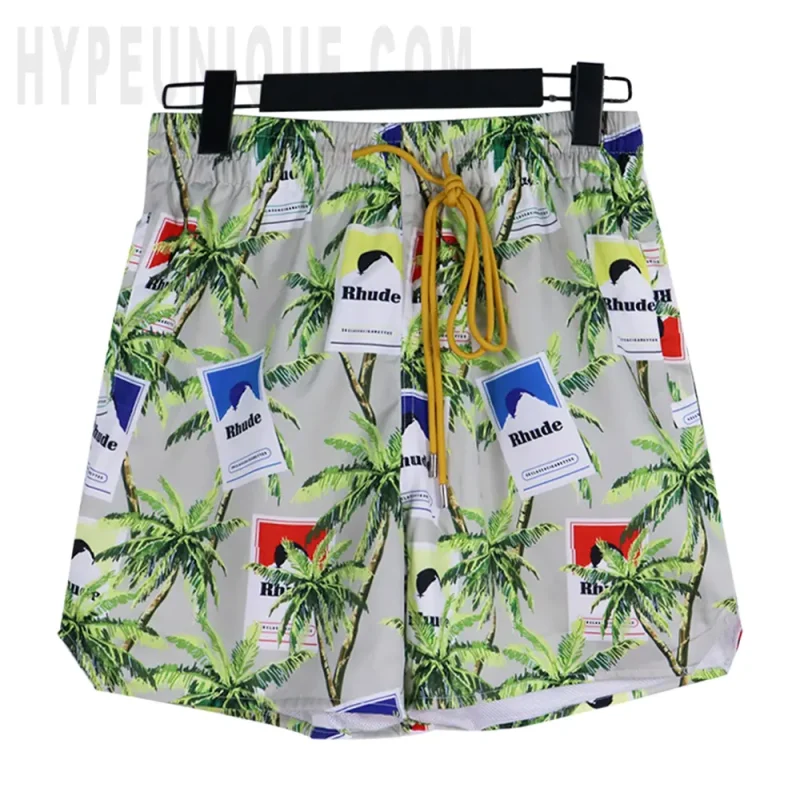 The front of the shorts