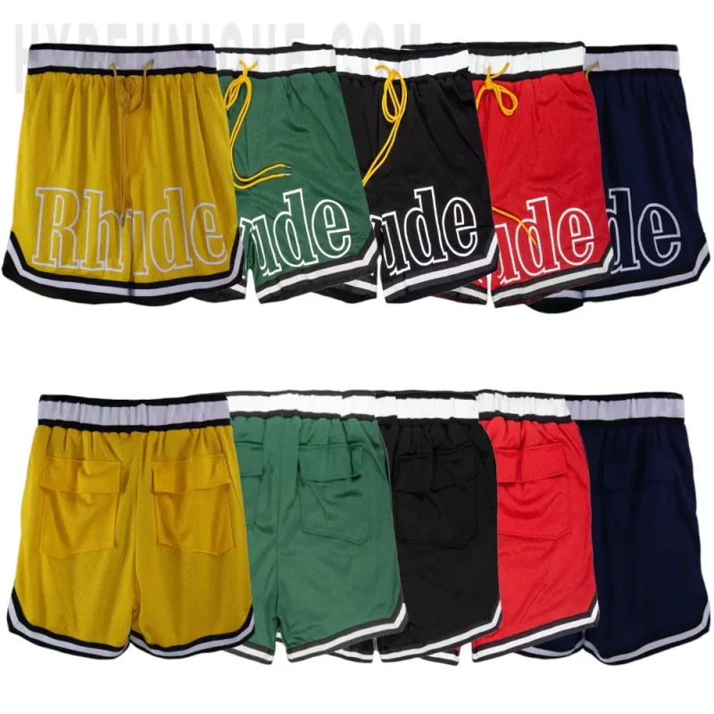 Rhude Court Logo Shorts