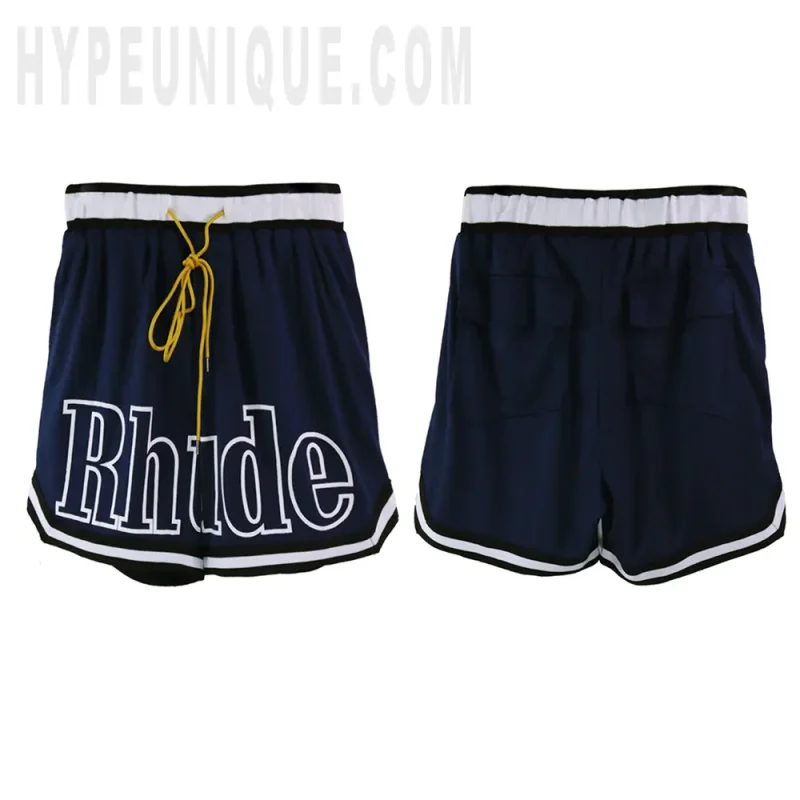 The blue shorts