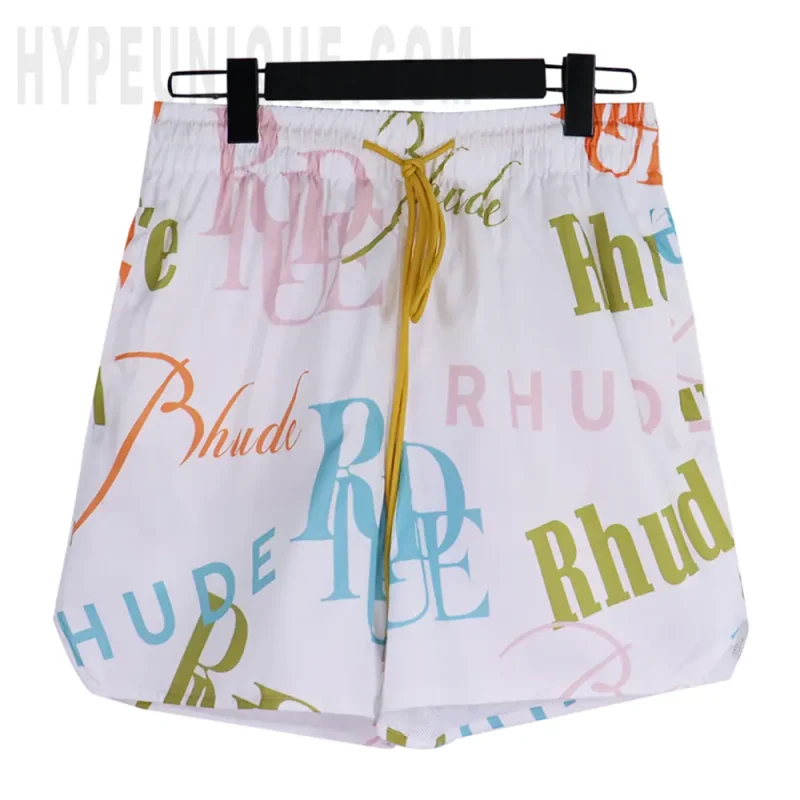 The front of the shorts