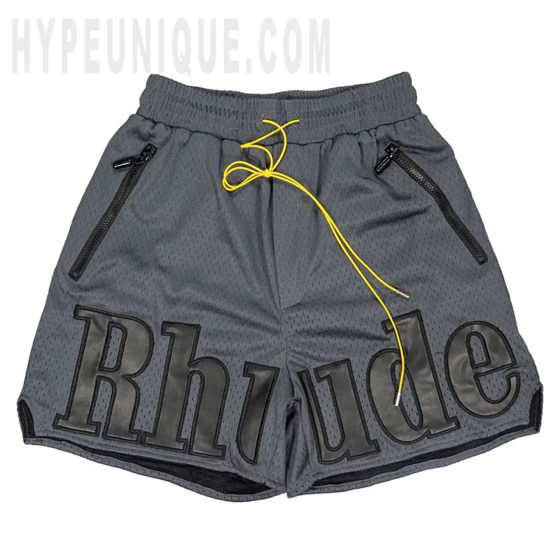 The grey shorts