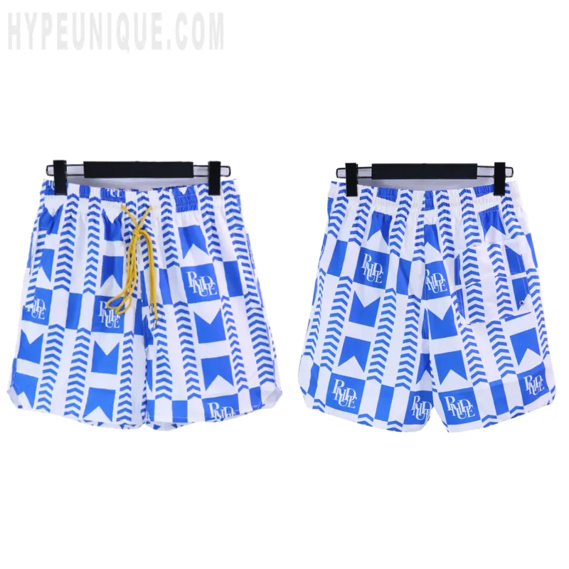 The blue shorts