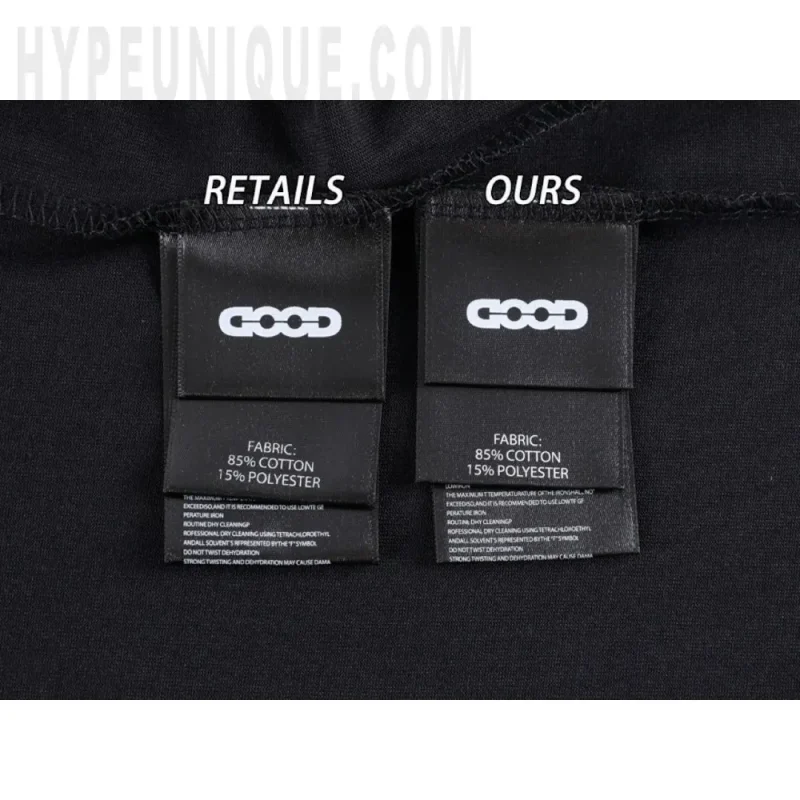 Brand Label Comparison Chart