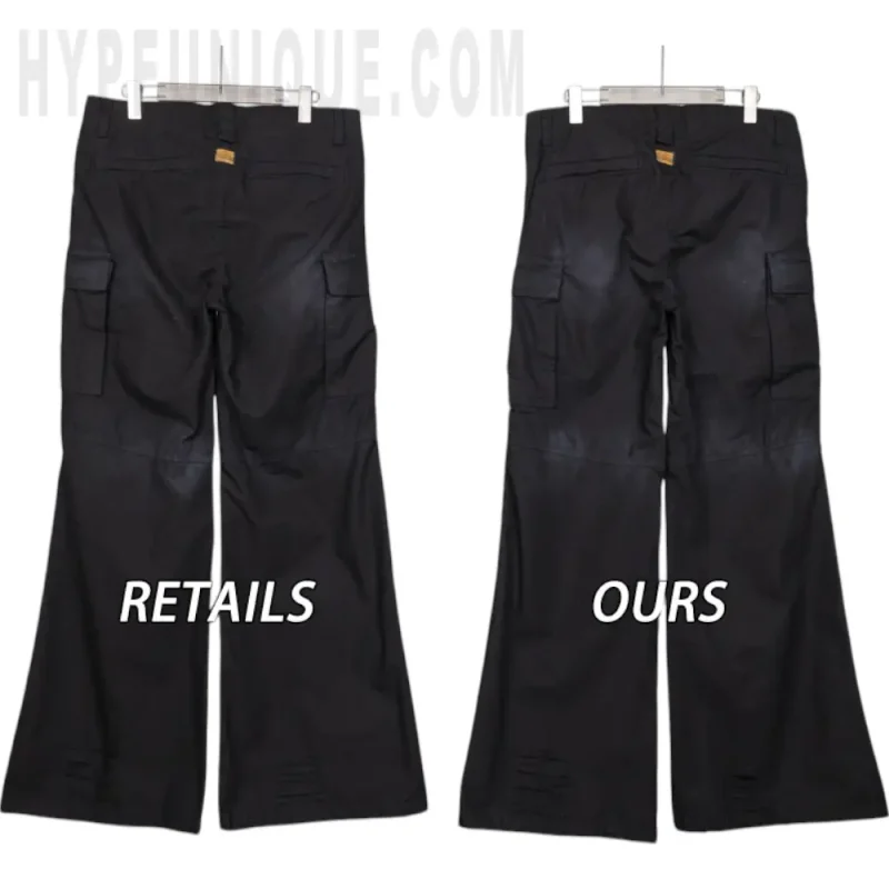 Back View Comparison Chart