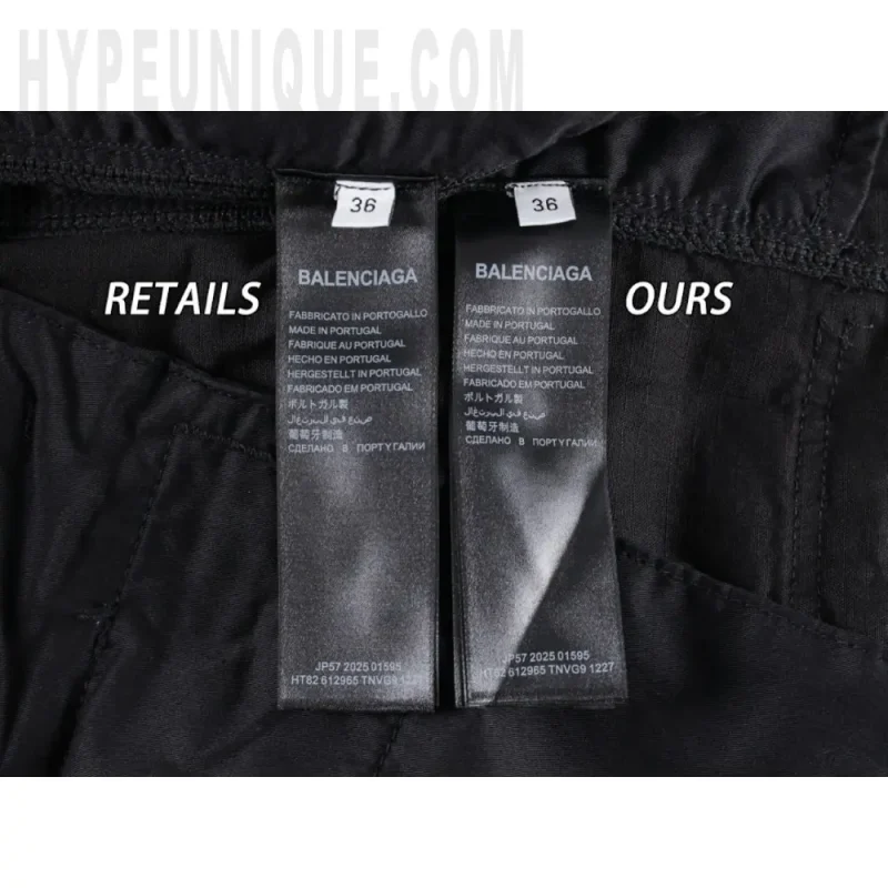 Washing Label Comparison Diagram