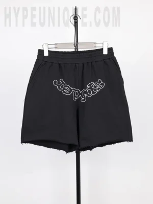 Sp5der OG Logo Sweatshort 'Black'
