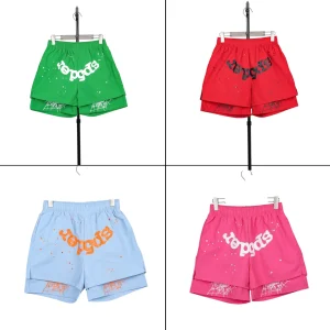 Sp5der OG Web Double Layer Short 4 Colors