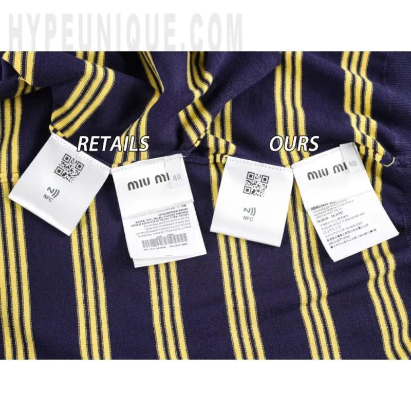 Washing Label Comparison Diagram