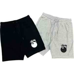 Stussy 8-Ball Logo Sweat Shorts