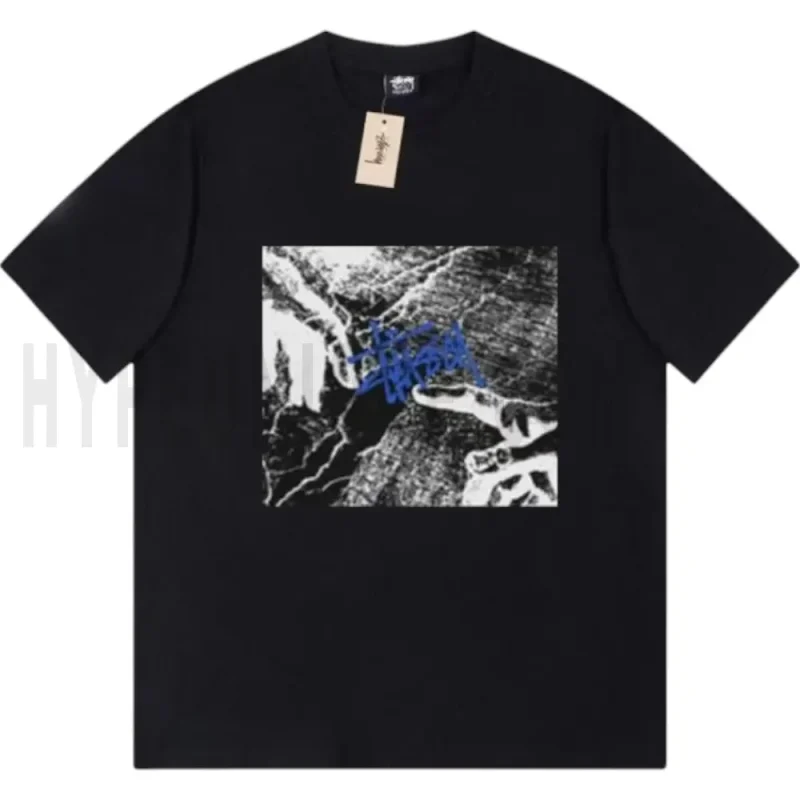 Stussy Creation Tee Pigment Dyed 'Black'
