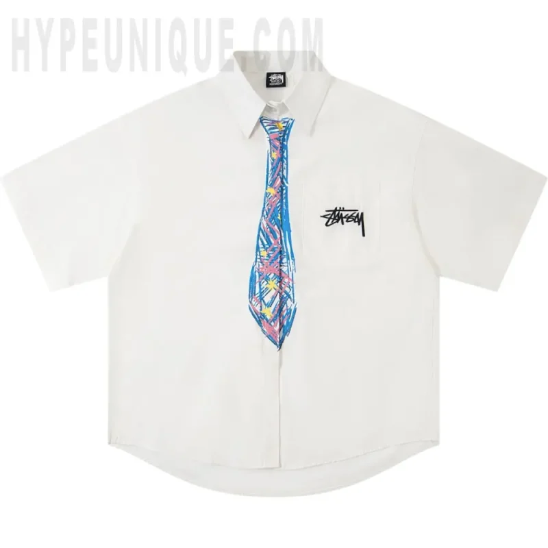 Stussy Graffiti Tie Illusion Shirt
