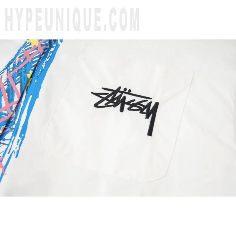 Stussy Graffiti Tie Illusion Shirt - Image 16