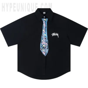 Stussy Graffiti Tie Illusion Shirt